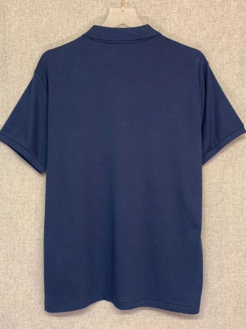 POLO Custom Slim Fit Cotton Short Sleeve Polo MEDIUM Royal Blue NWT